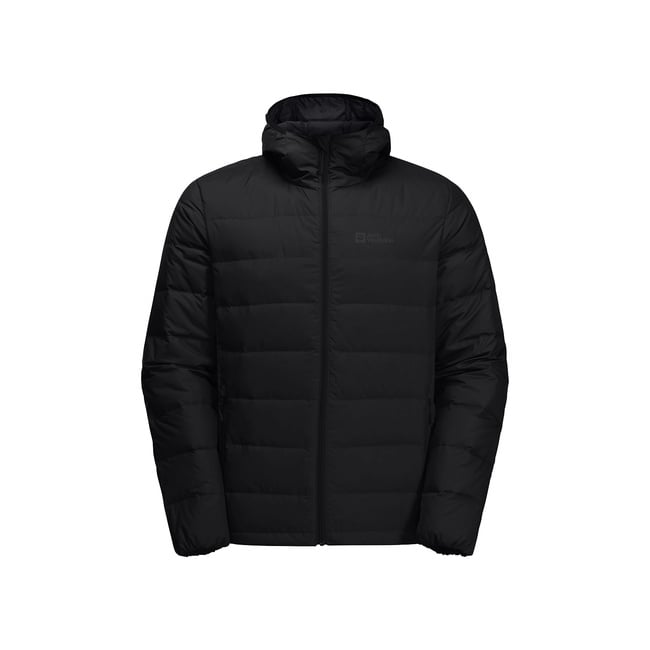  Jack Wolfskin Ather Down Hoody Erkek Siyah Outdoor Ceketi