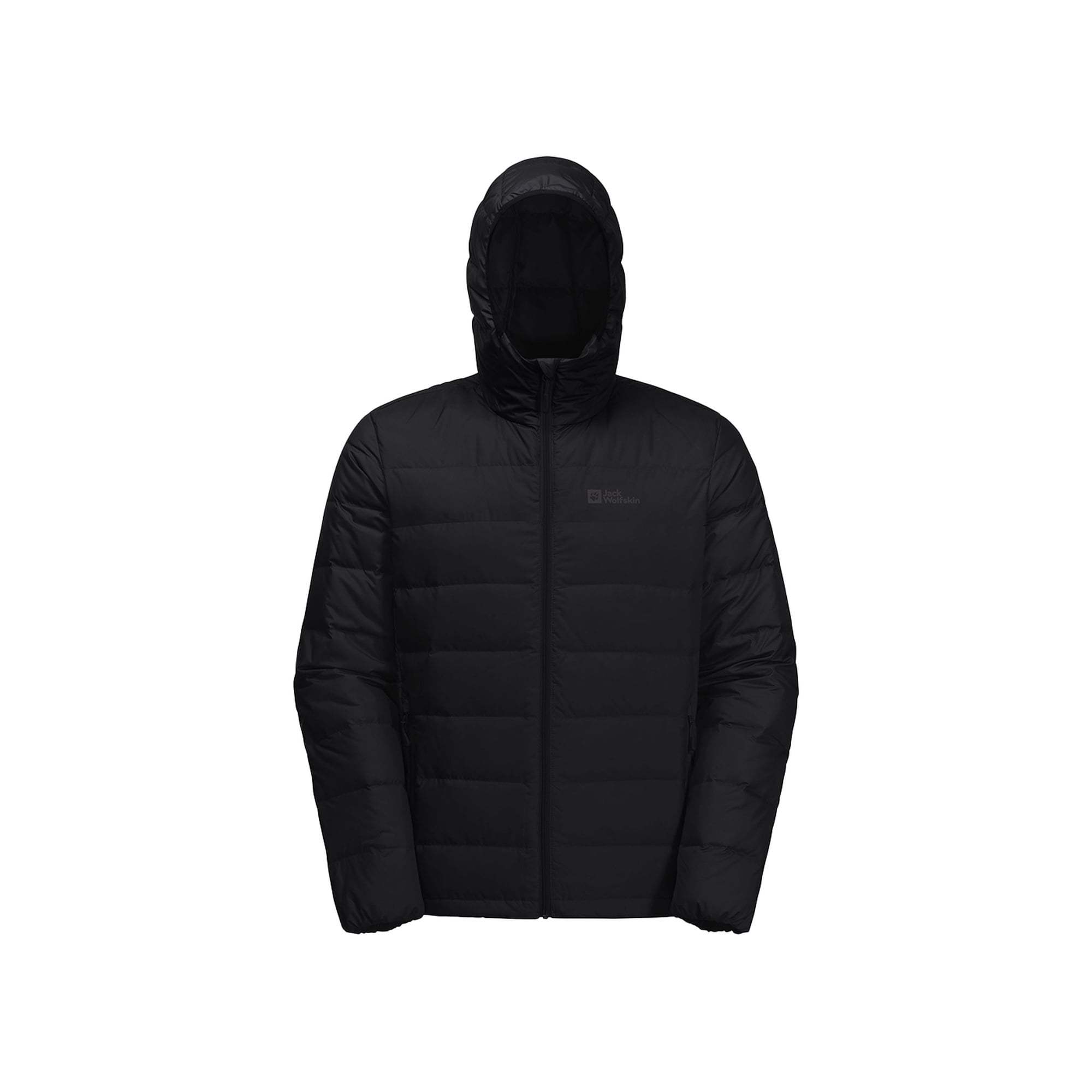 Jack Wolfskin Ather Down Hoody Erkek Siyah Outdoor Ceketi