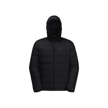  Jack Wolfskin Ather Down Hoody Erkek Siyah Outdoor Ceketi