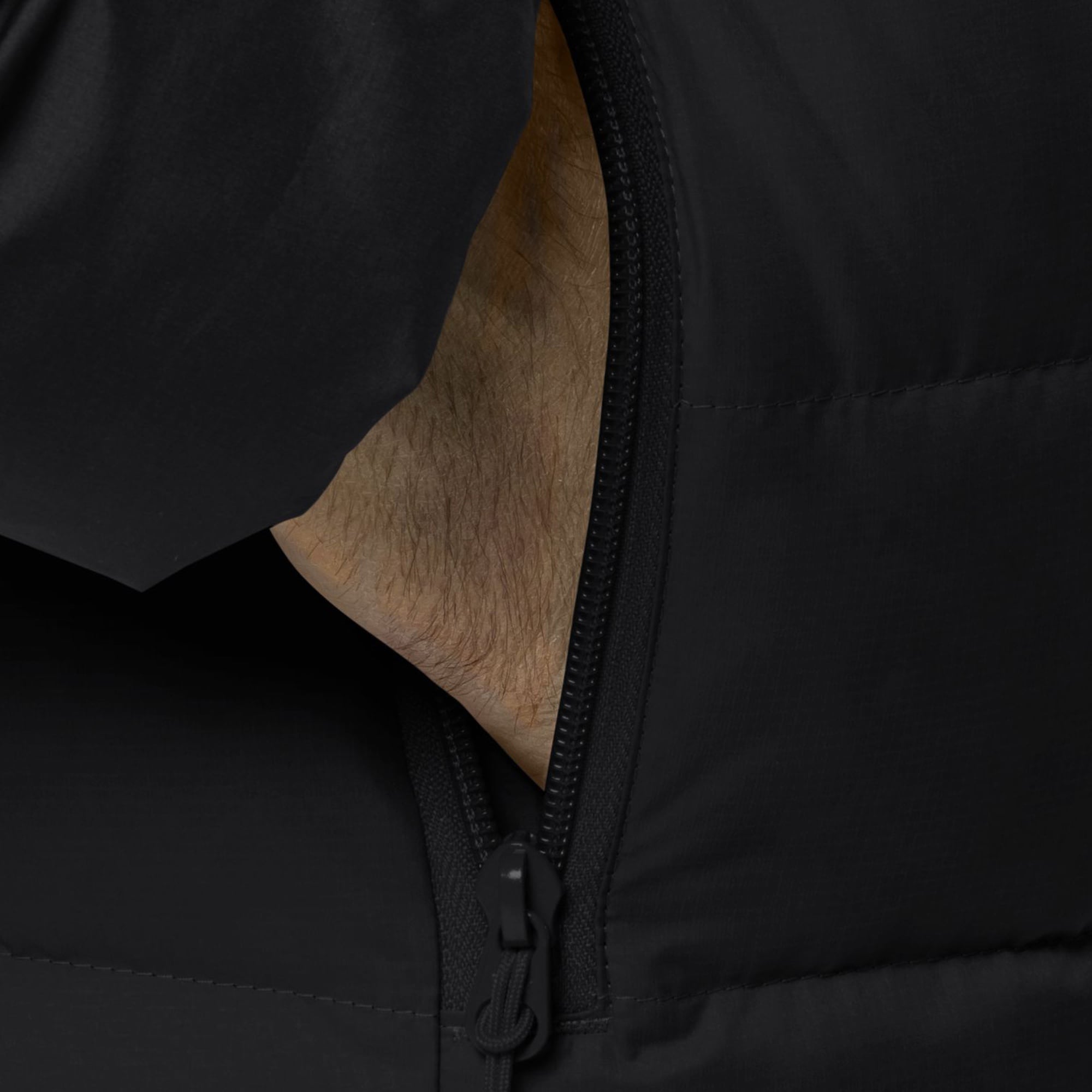 Jack Wolfskin Ather Down Hoody Erkek Siyah Outdoor Ceketi