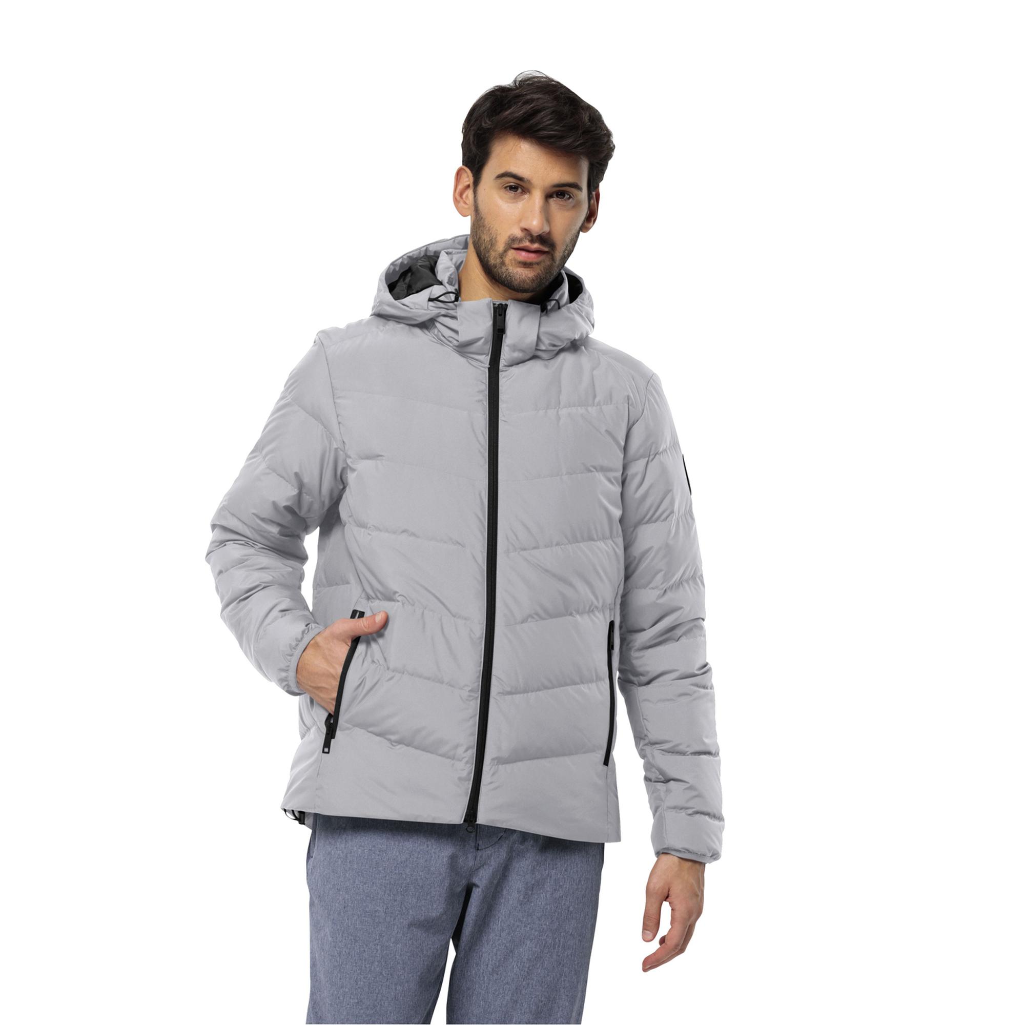Jack Wolfskin Colonius Erkek Gri Outdoor Ceketi