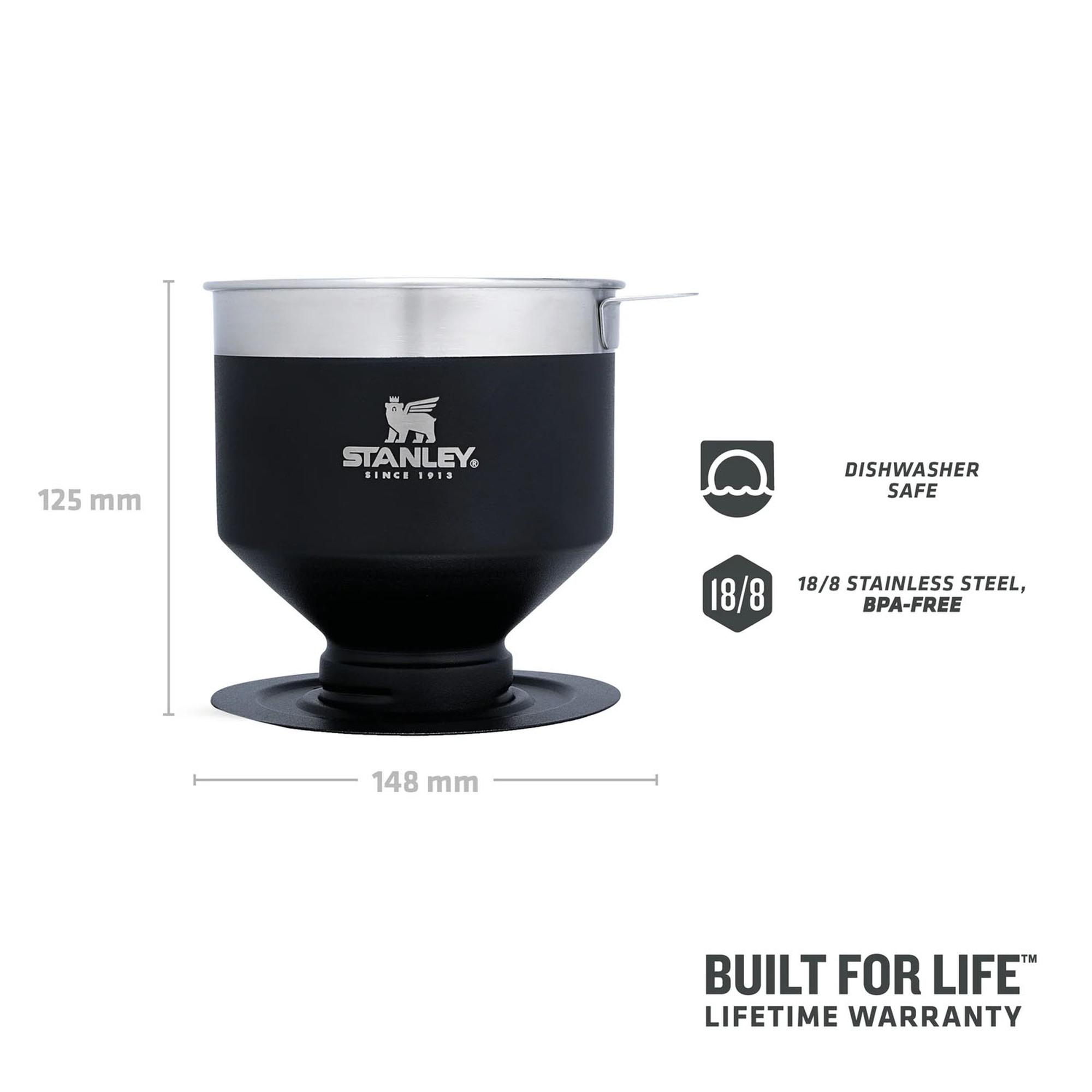 Stanley Stan Classic Pour Over M. Black Eu Unisex Siyah Termos