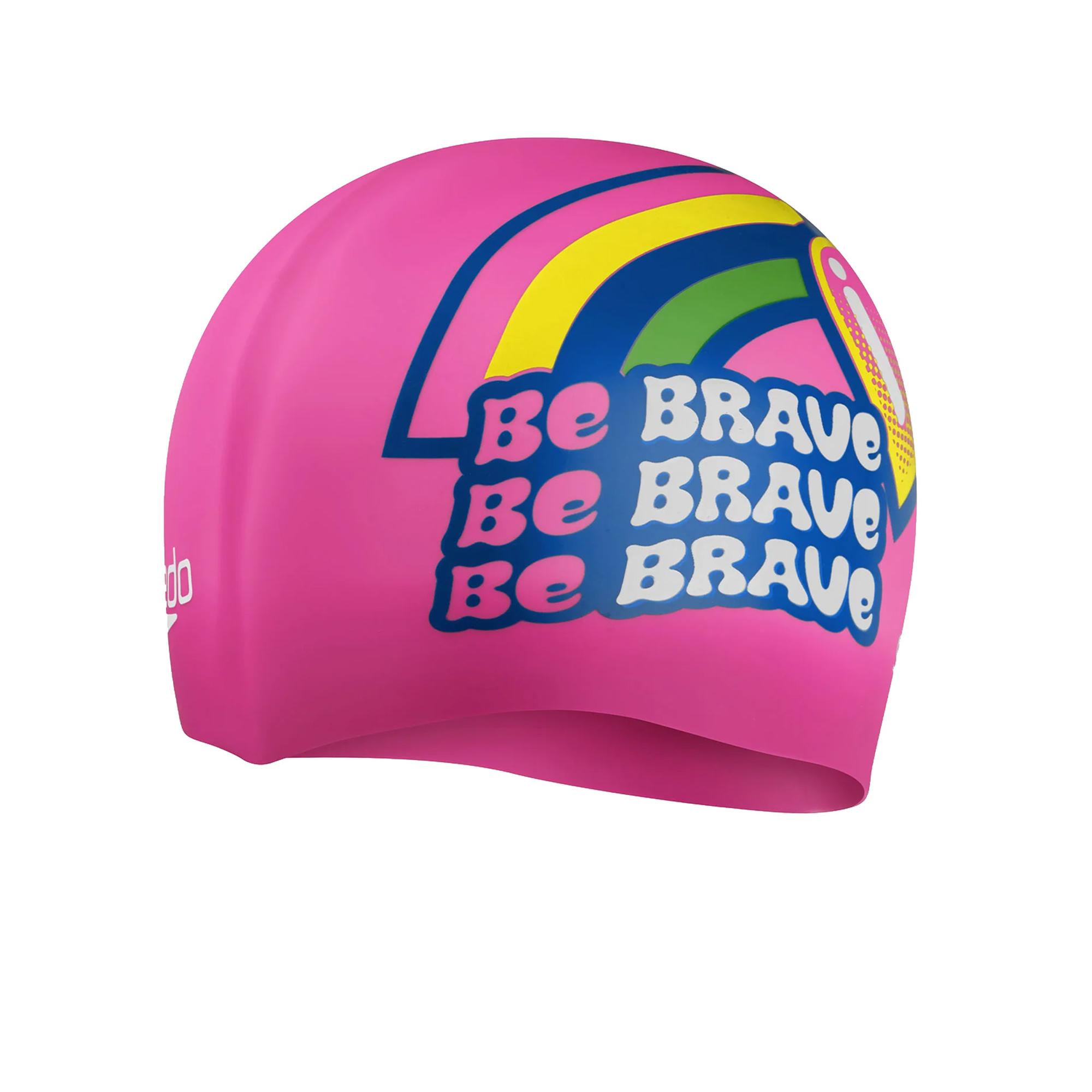 SPEEDO SLOGAN PRT CAP JU PINK