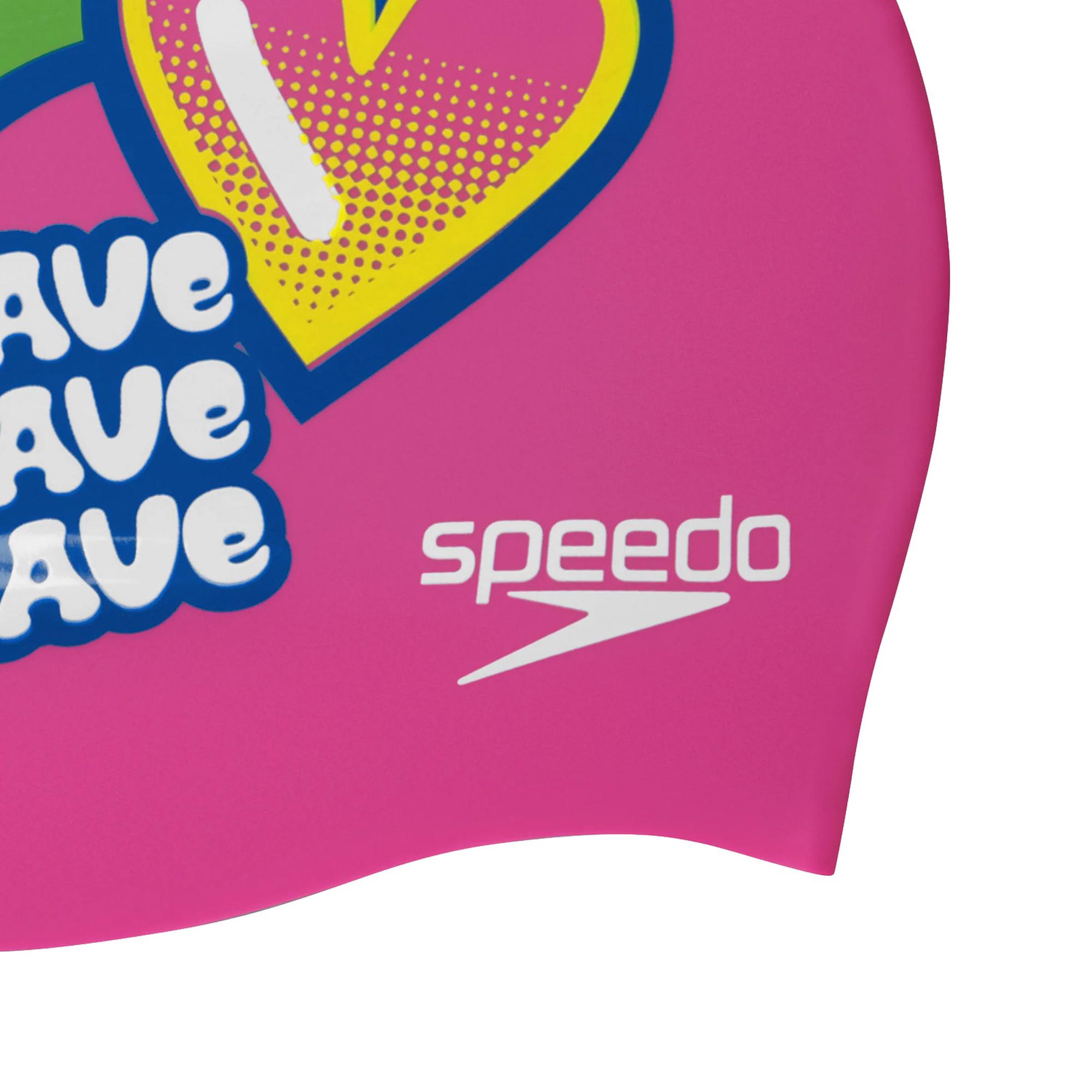 SPEEDO SLOGAN PRT CAP JU PINK
