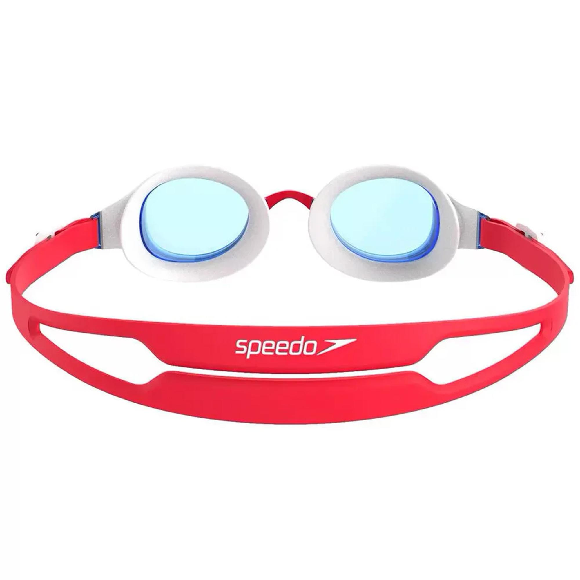 SPEEDO HYDROPURE GOG JU RED/BLUE