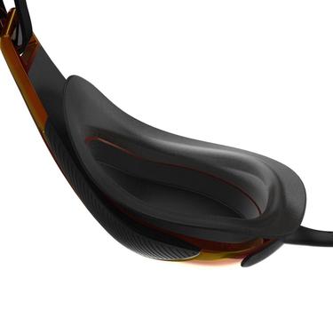 Speedo Fastskin Hyper Elite Mir Au Blk/gold Unisex Siyah Yüzücü Gözlüğü