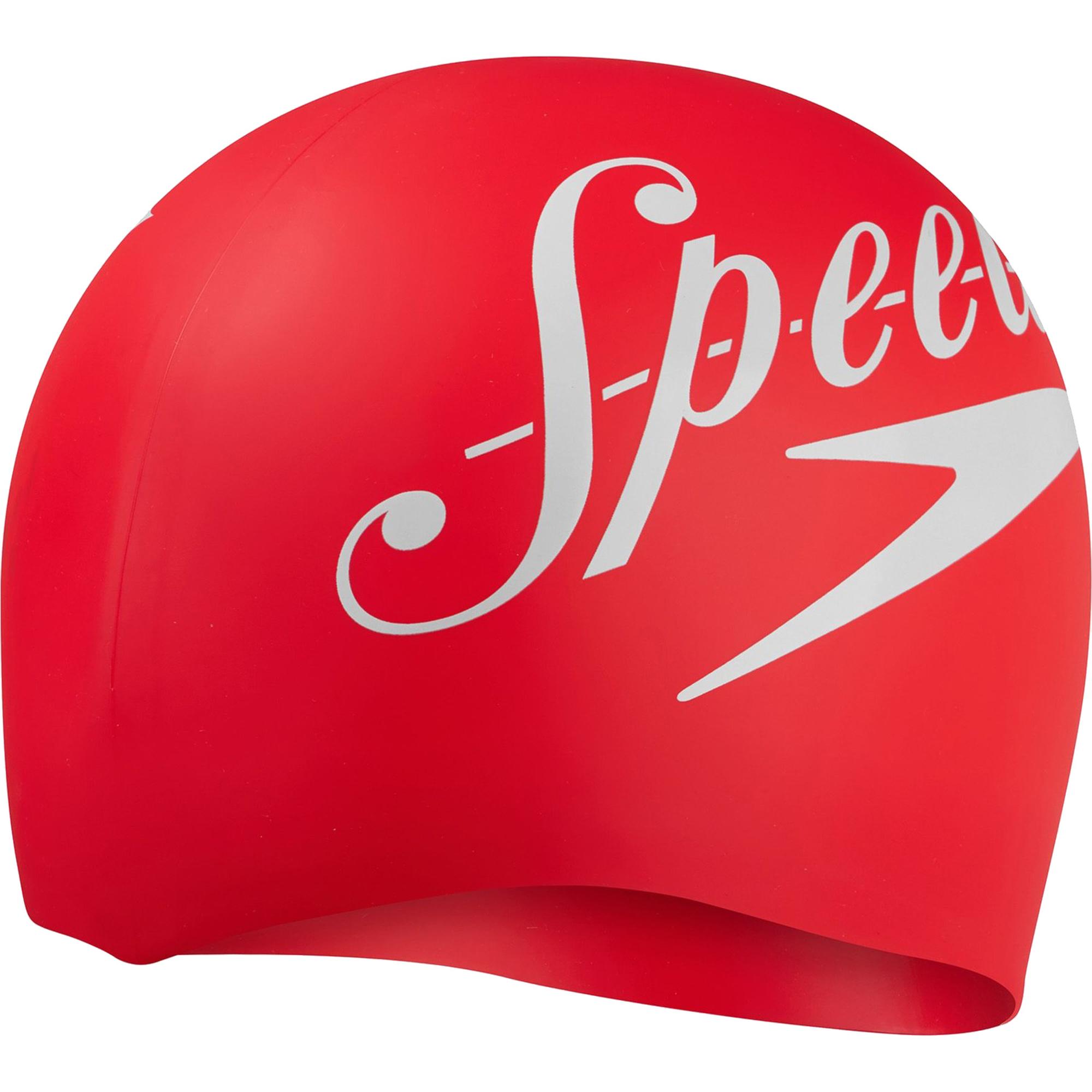 SPEEDO SLOGAN PRT CAP AU RED/WHITE
