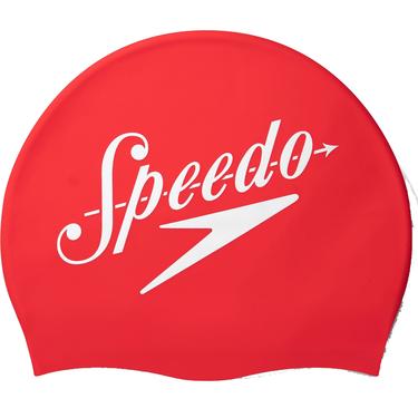  SPEEDO SLOGAN PRT CAP AU RED/WHITE