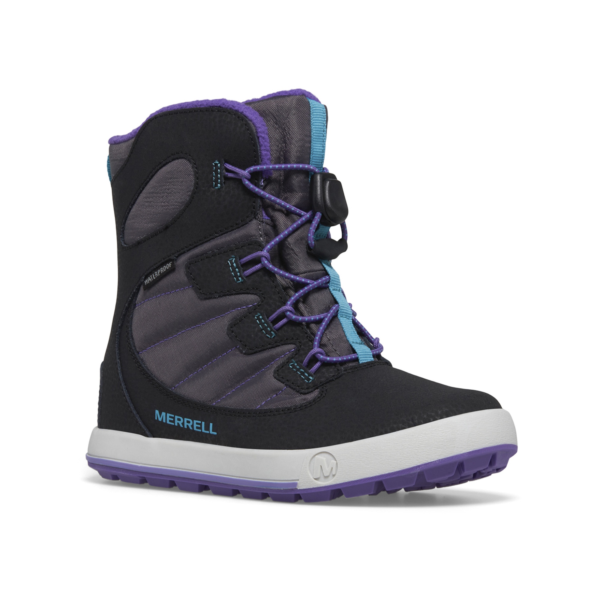 Merrell Snow Bank 4.0 Waterproof Kız Çocuk Siyah Bot