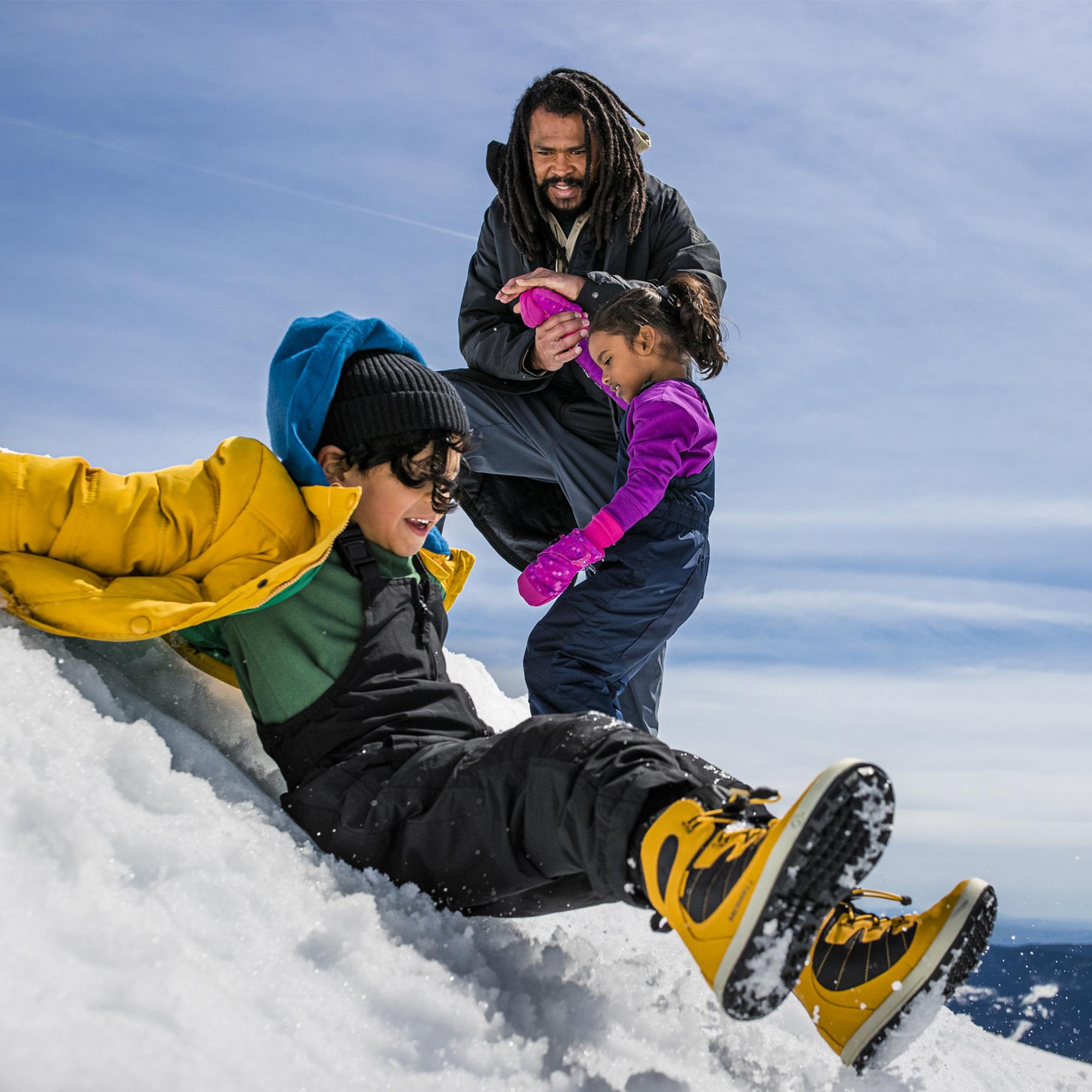 Merrell Snow Bank 4.0 Waterproof Unisex Çocuk Sarı Bot