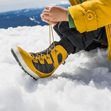  Merrell Snow Bank 4.0 Waterproof Unisex Çocuk Sarı Bot