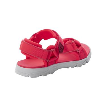  Jack Wolfskin Unisex Çocuk Sandalet Seven Seas 3 Pembe