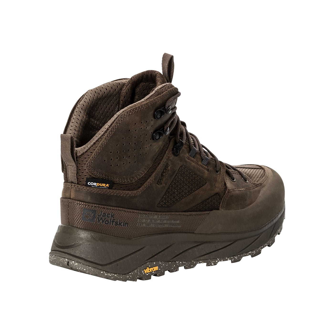 Jack Wolfskin Jack Wolfskin Terraquest Texapore Mid Erkek Kahverengi Bot | FashFed Kahverengi - 7. görsel