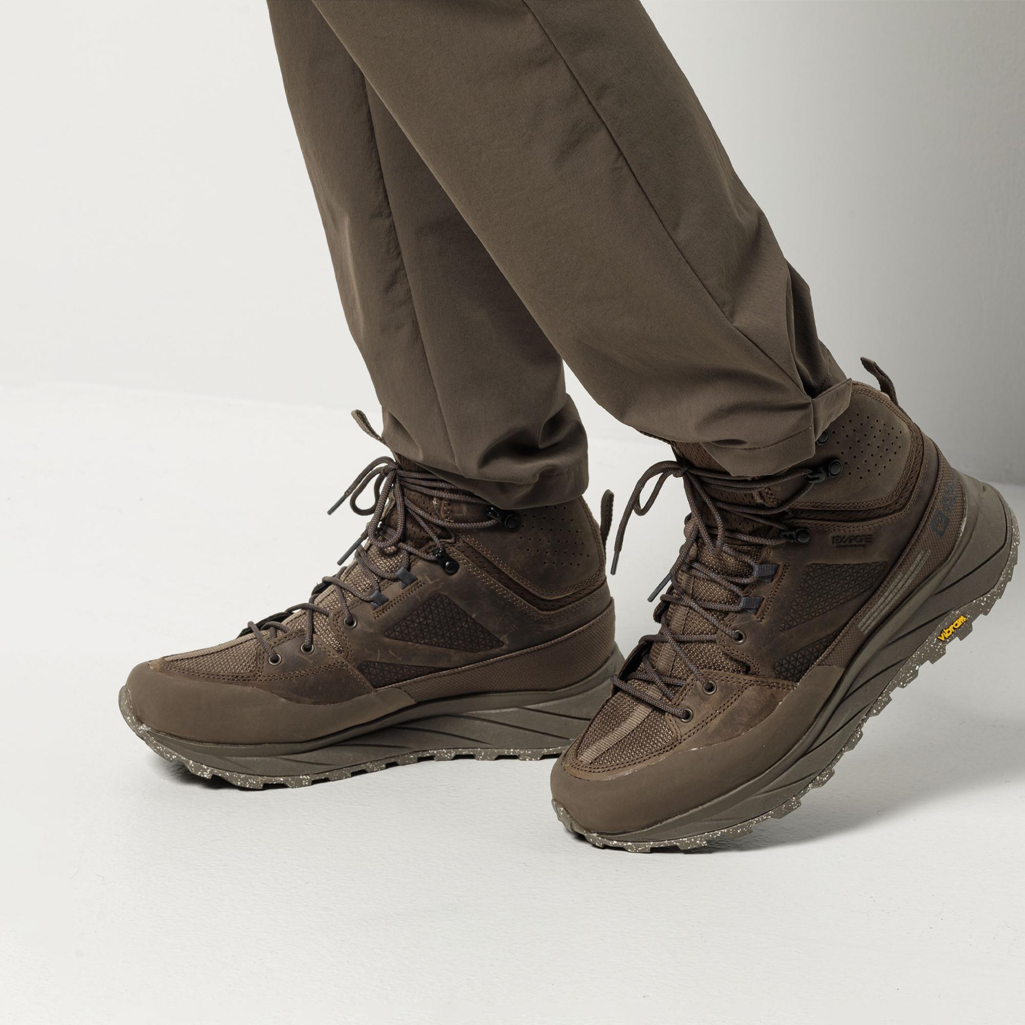Jack Wolfskin Terraquest Texapore Mid Erkek Kahverengi Bot