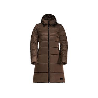 Jack Wolfskin Eisbach Coat Kadın Kahverengi Outdoor Ceketi