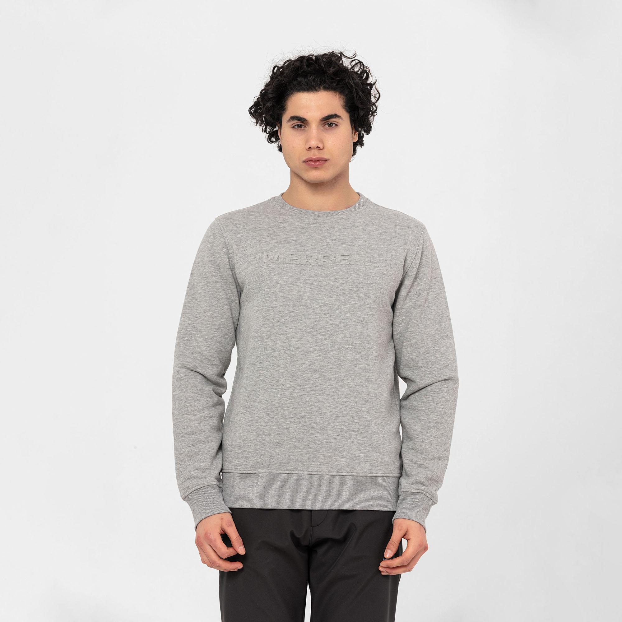 Merrell Simple Erkek Gri Sweatshirt