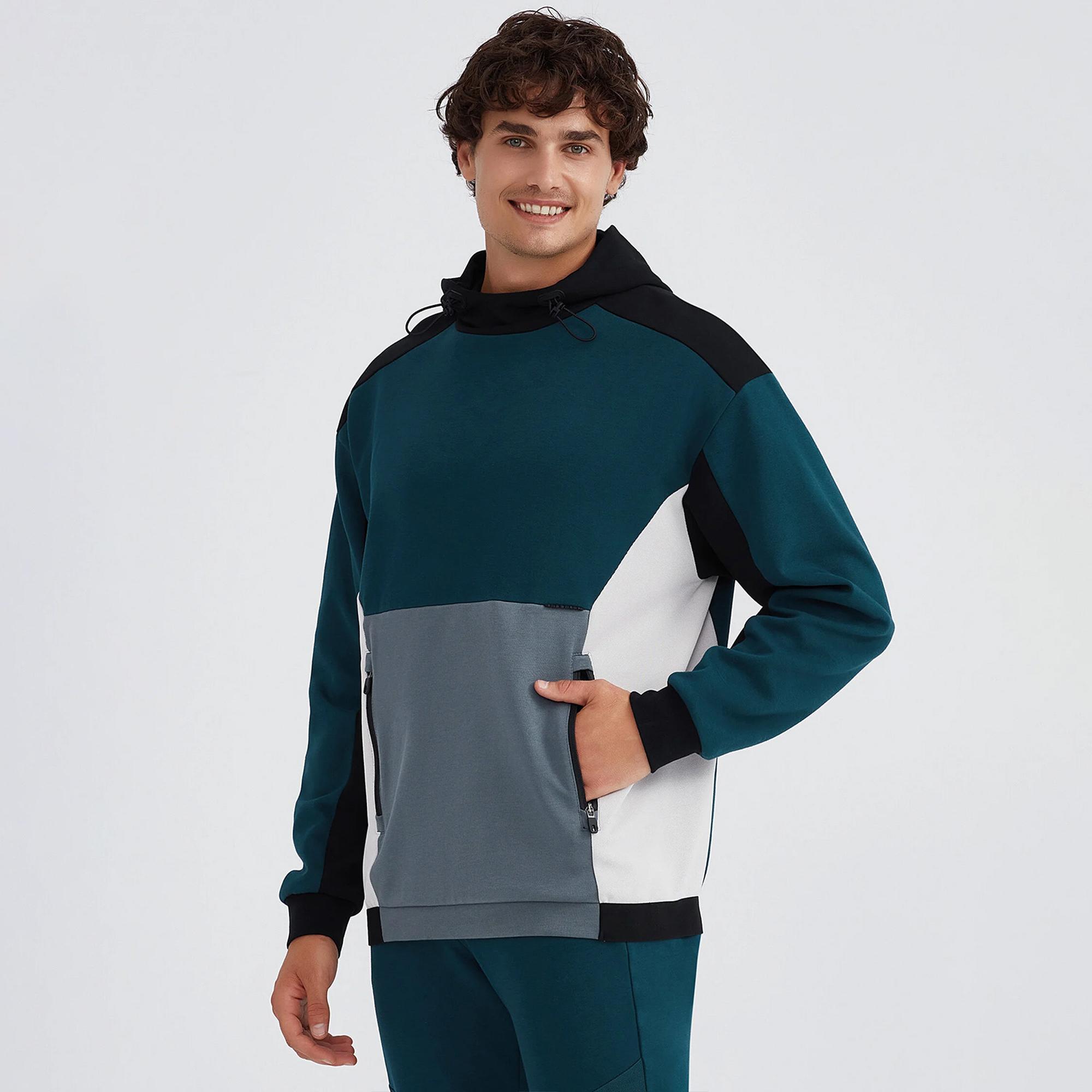 Skechers 2Xi-Lock Crew Neck Erkek Mavi Günlük Sweatshirt