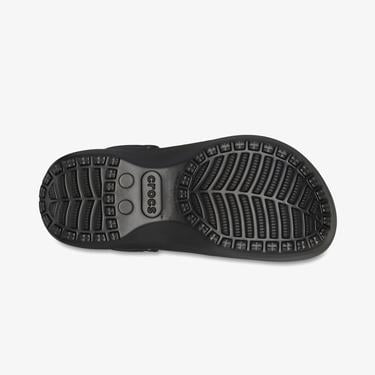  Crocs Classic Platform Lined Clog Noir Kadın Siyah Terlik