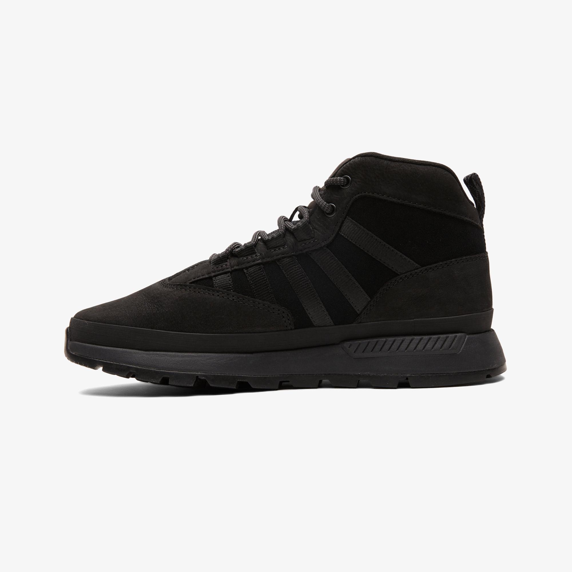 Timberland Mid Lace Up Erkek Siyah Bot