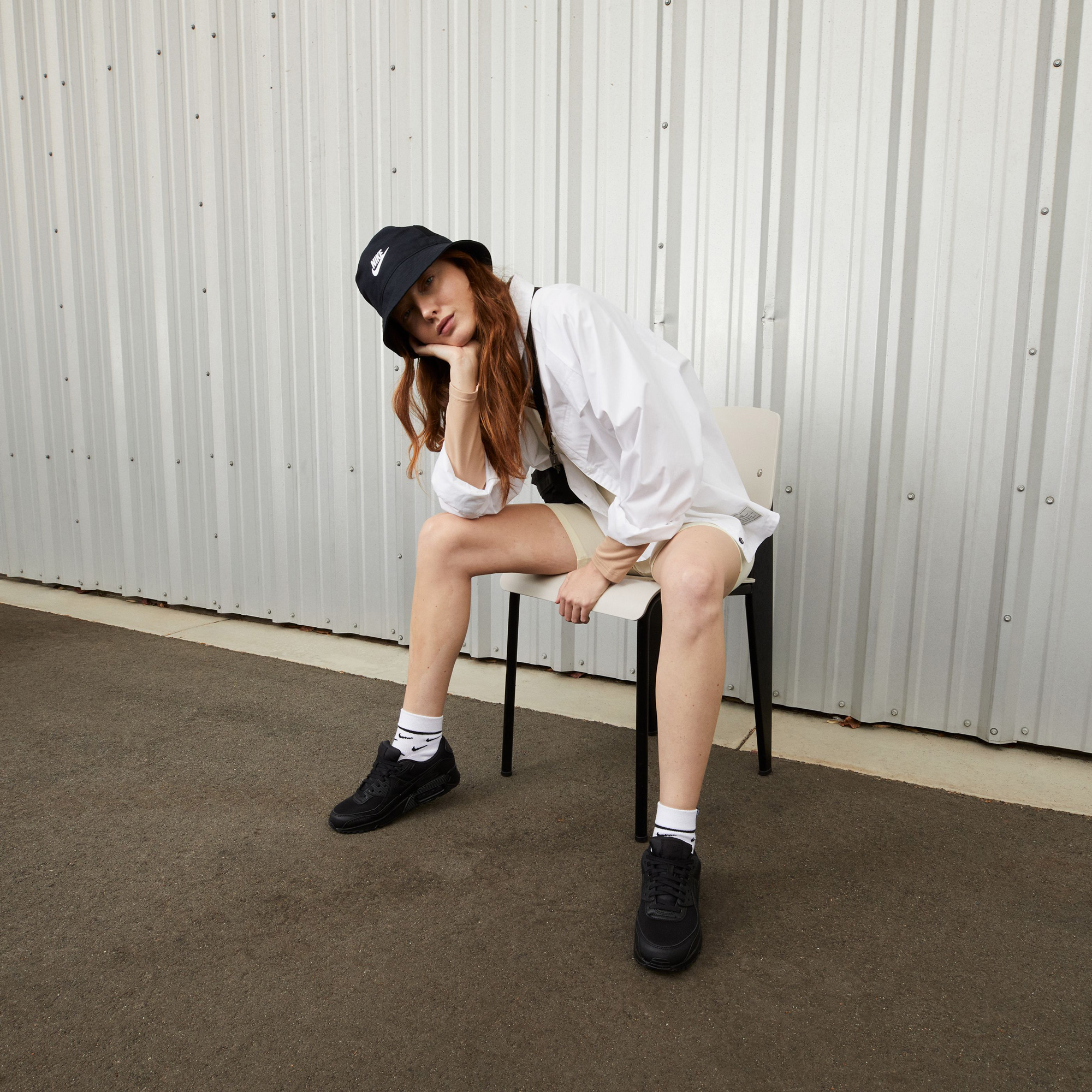 Nike Siyah Nike Air Max 90 Kadın Spor Ayakkabı