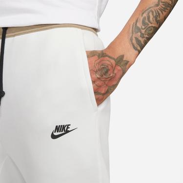  Nike Tech Fleece Erkek Beyaz Eşofman Altı