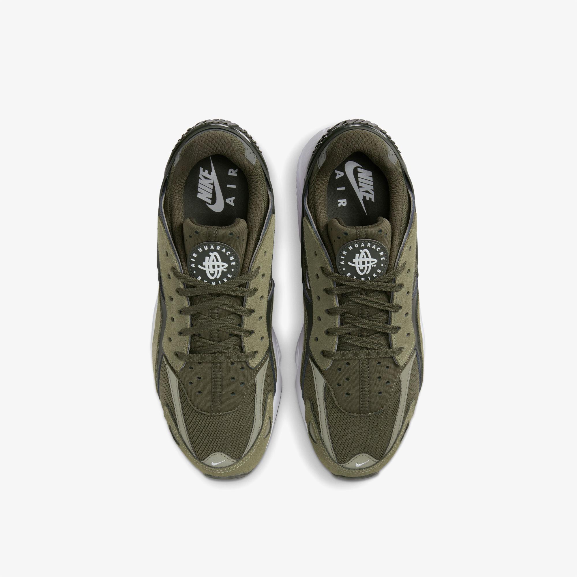 Nike Air Huarache Runner Erkek Yeşil Spor Ayakkabı