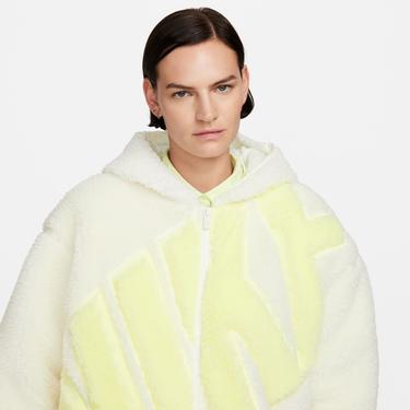  Nike Sportswear Sherpa Kadın Beyaz Mont