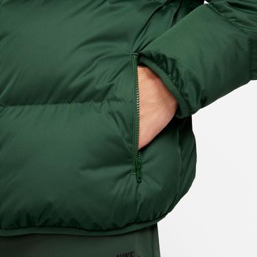  Nike Sportswear Club Puffer Erkek Yeşil Mont