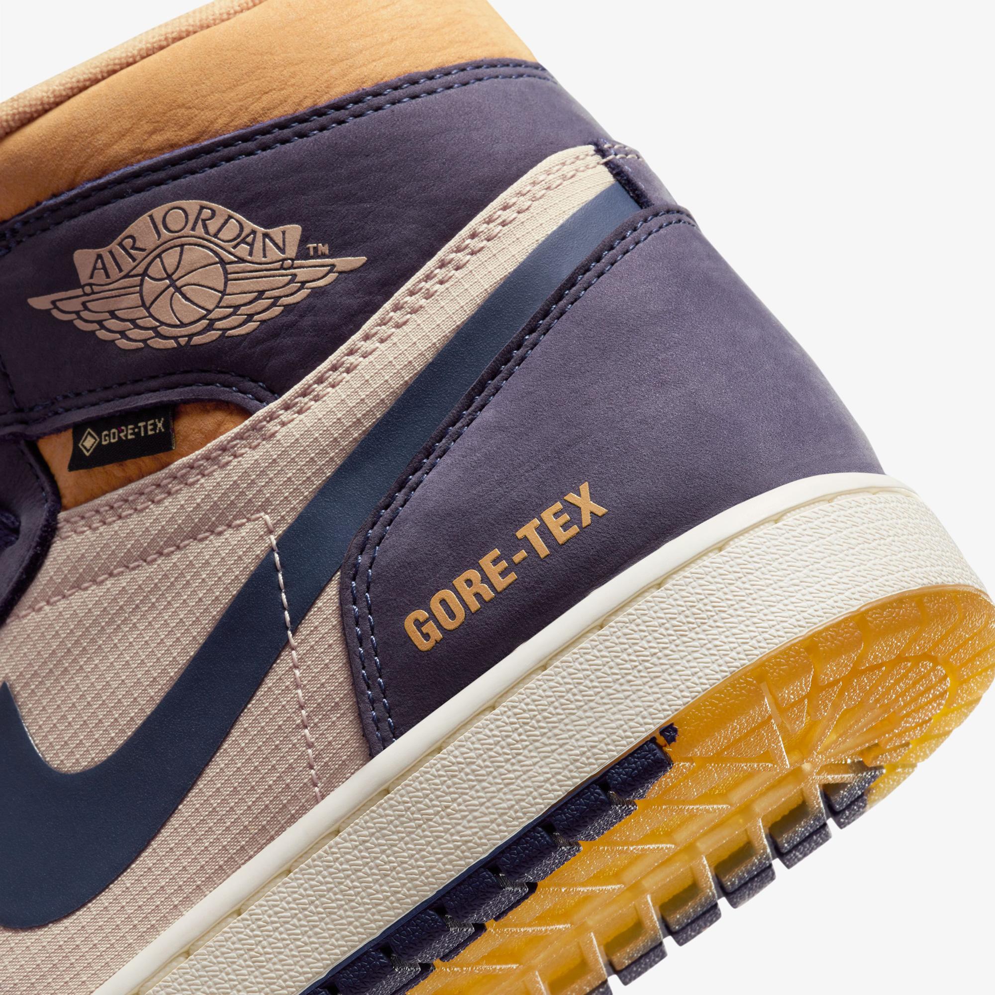 Jordan Air 1 High Erkek Mor Spor Ayakkabı