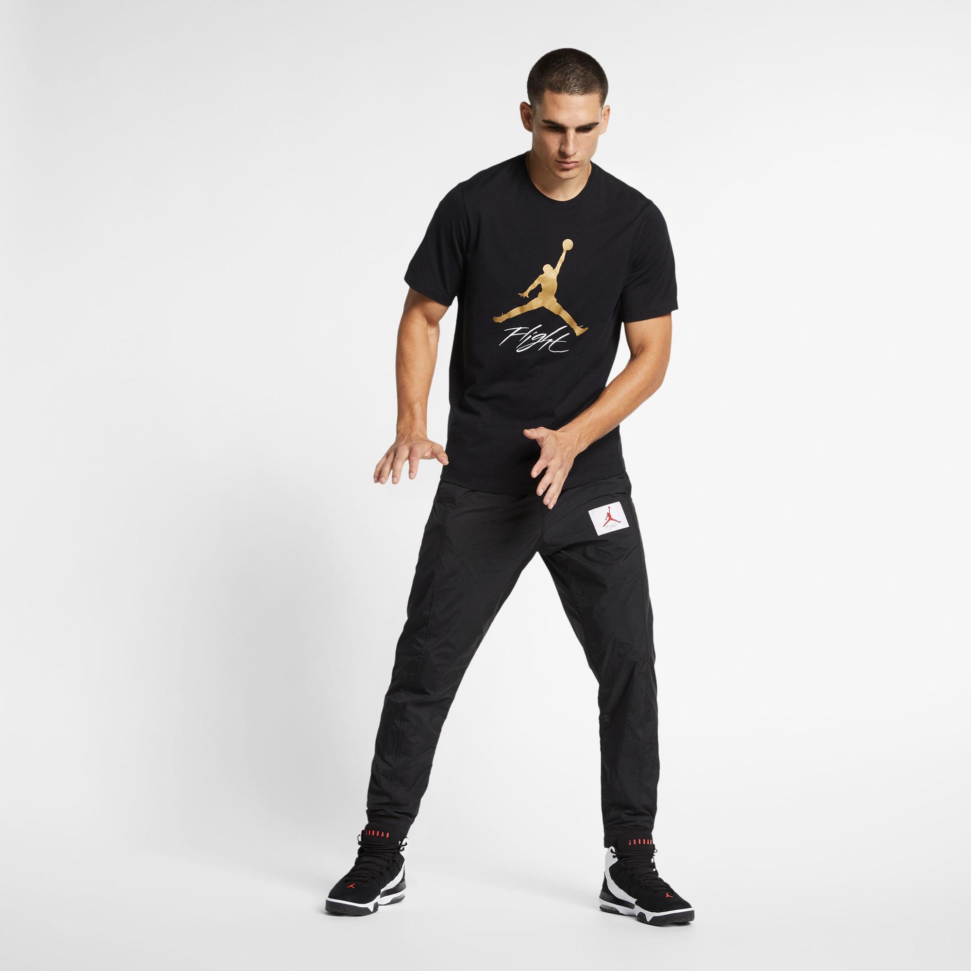 Jordan Jumpman Flight Erkek Siyah T-Shirt