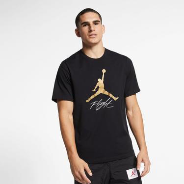  Jordan Jumpman Flight Erkek Siyah T-Shirt