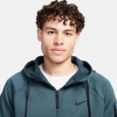  Nike Therma Full Zip Erkek Yeşil Sweatshirt