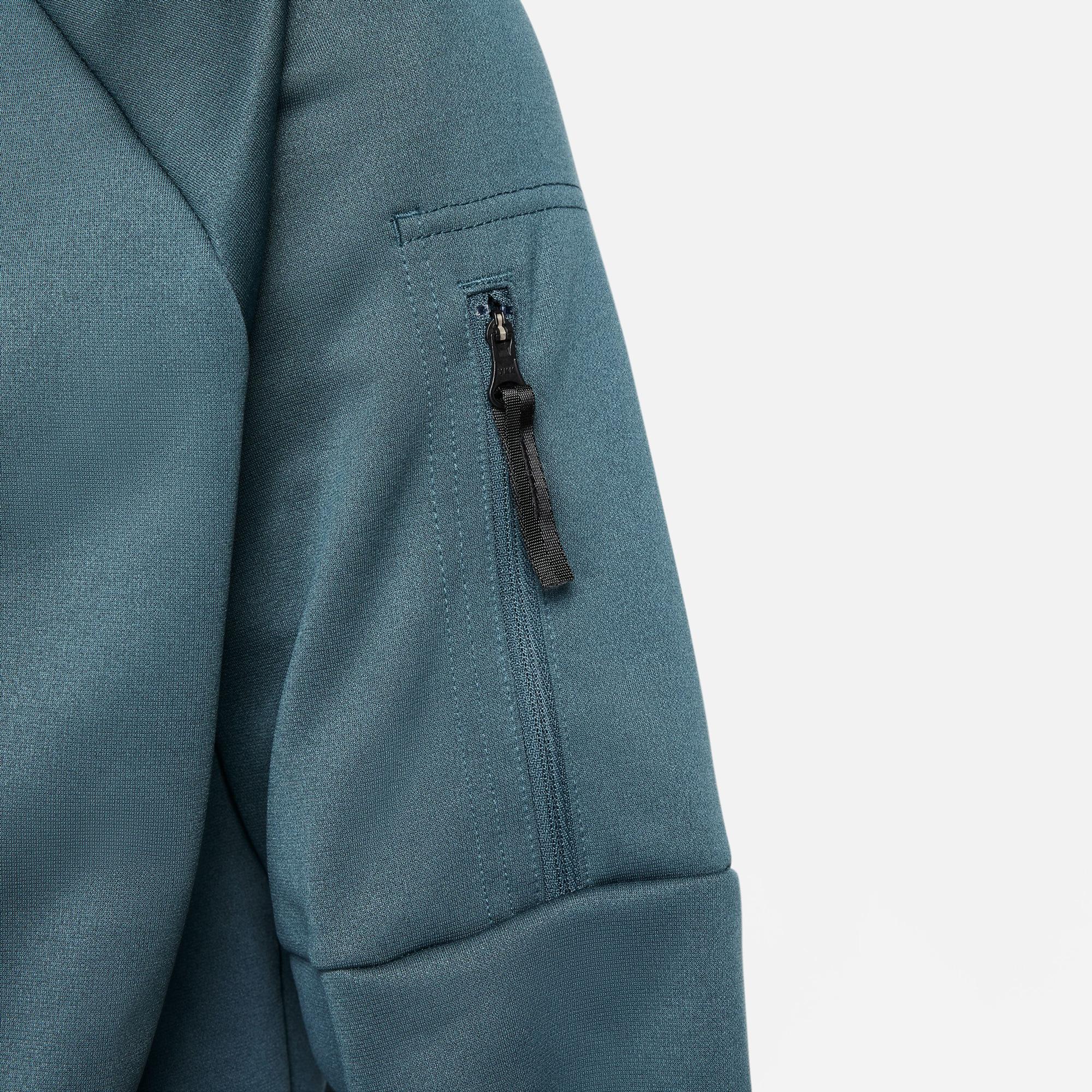 Nike Therma Full Zip Erkek Yeşil Sweatshirt