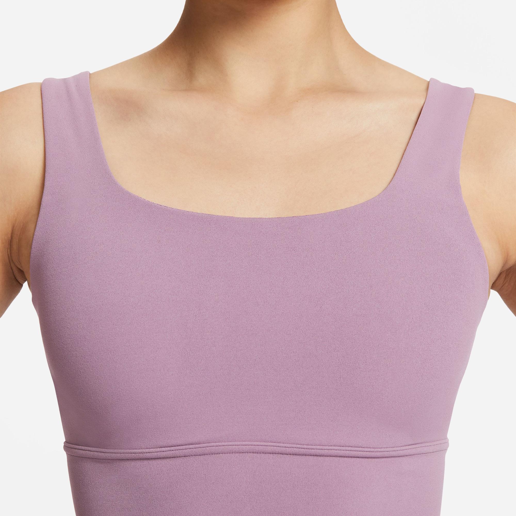 Nike Alate Ellipse Kadın Mor Bra