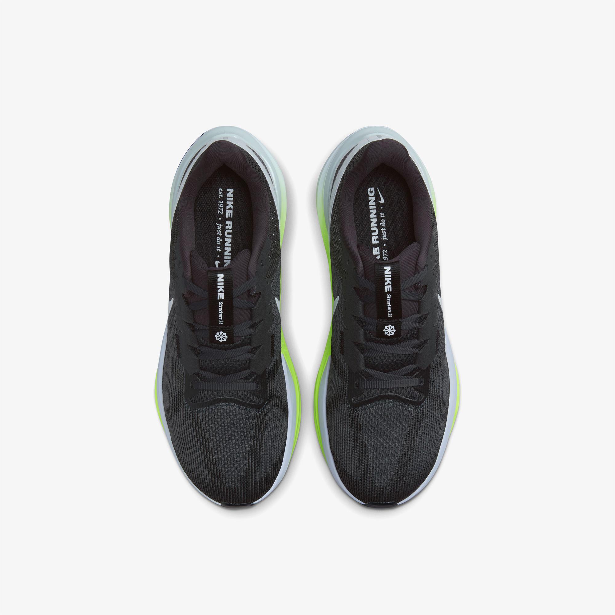 Nike Air Zoom Structure 25 Erkek Antrasit Spor Ayakkabı