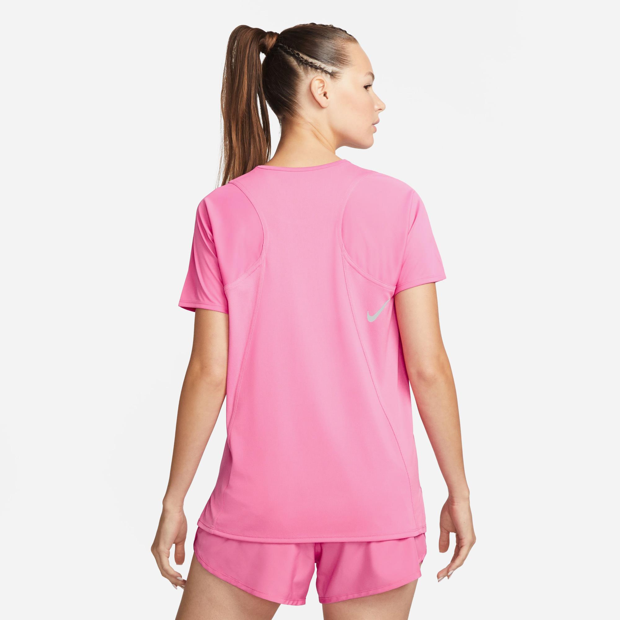 Nike Dri-FIT Race Kadın Pembe T-Shirt