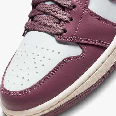  Jordan Air 1 Mid Kadın Bordo Spor Ayakkabı