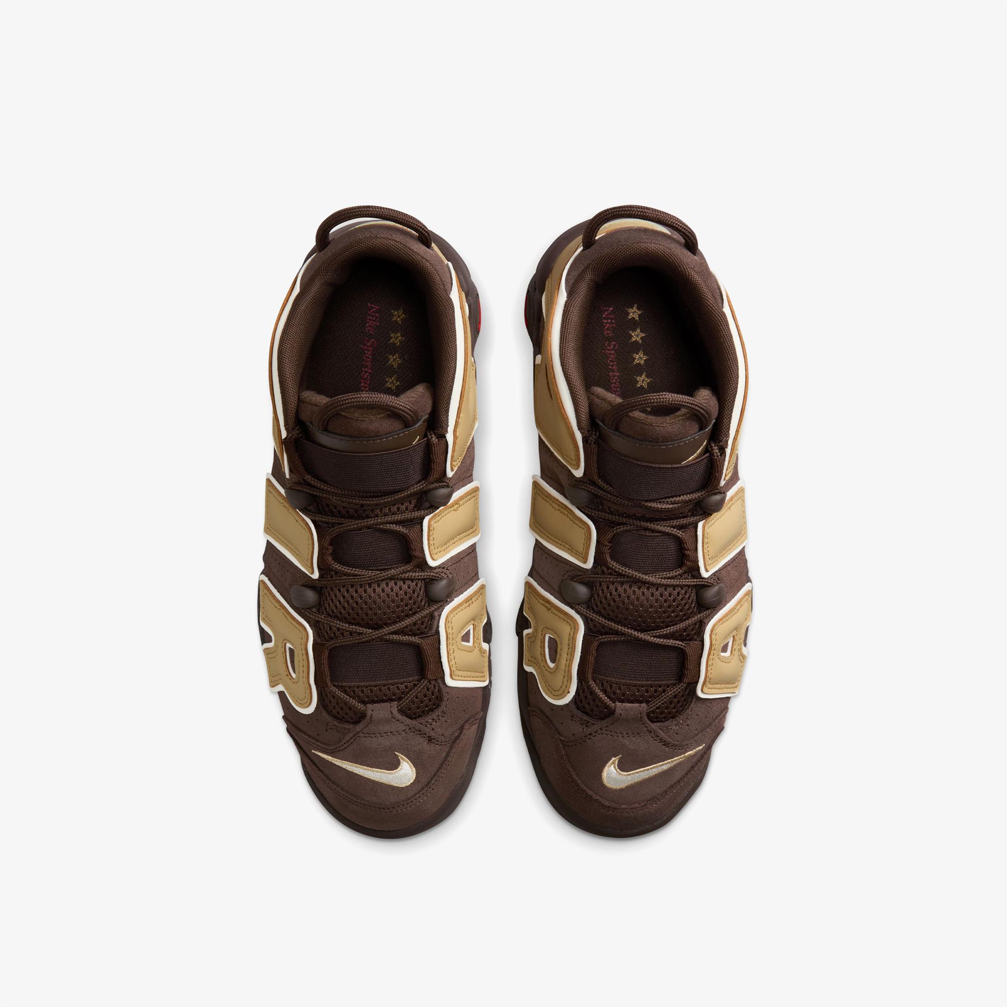 Nike Air More Uptempo '96 Erkek Kahverengi Spor Ayakkabı