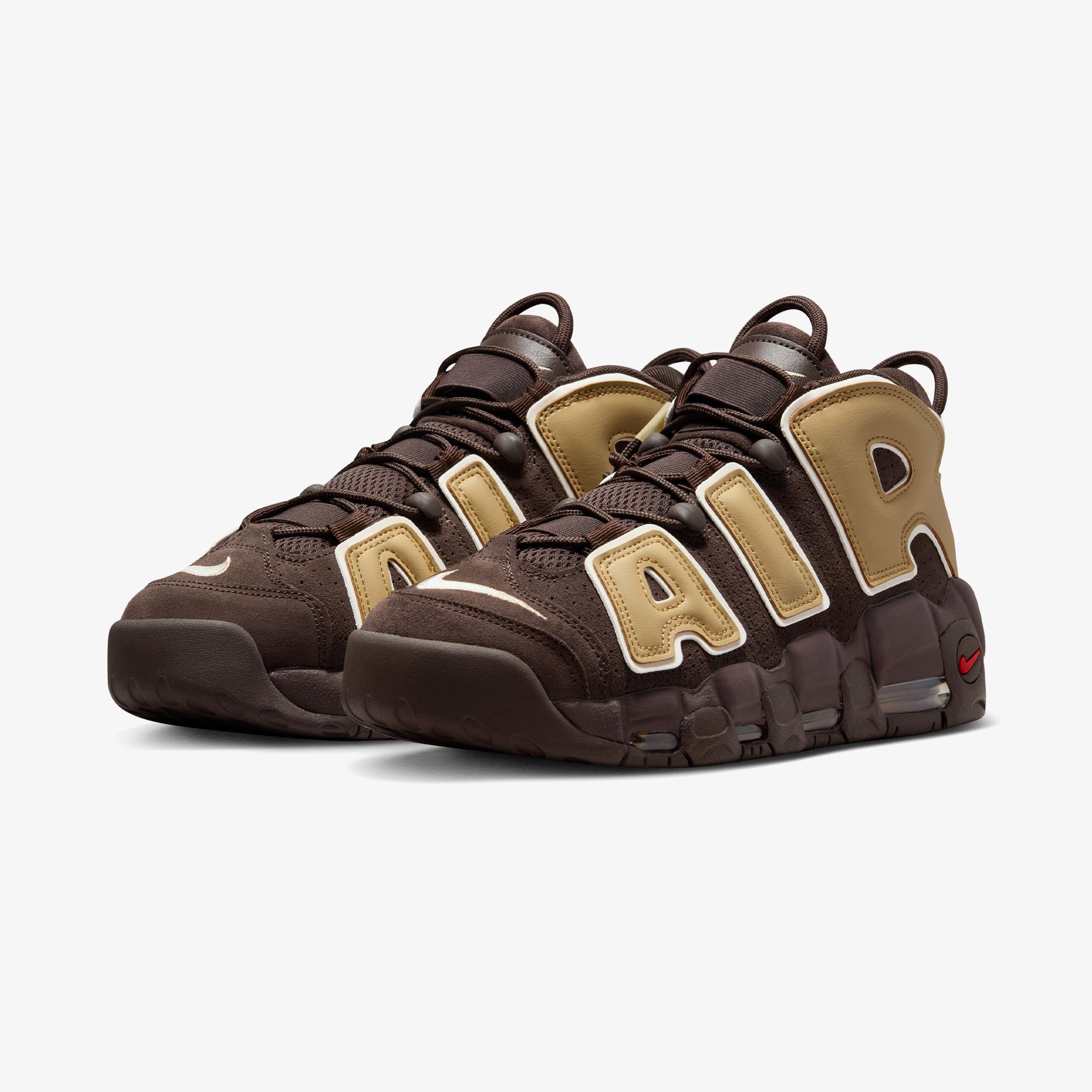 Nike Air More Uptempo '96 Erkek Kahverengi Spor Ayakkabı