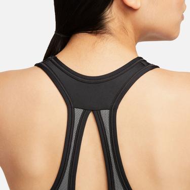  Nike Dri-Fit Swoosh High Support Kadın Siyah Bra