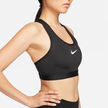  Nike Dri-Fit Swoosh High Support Kadın Siyah Bra
