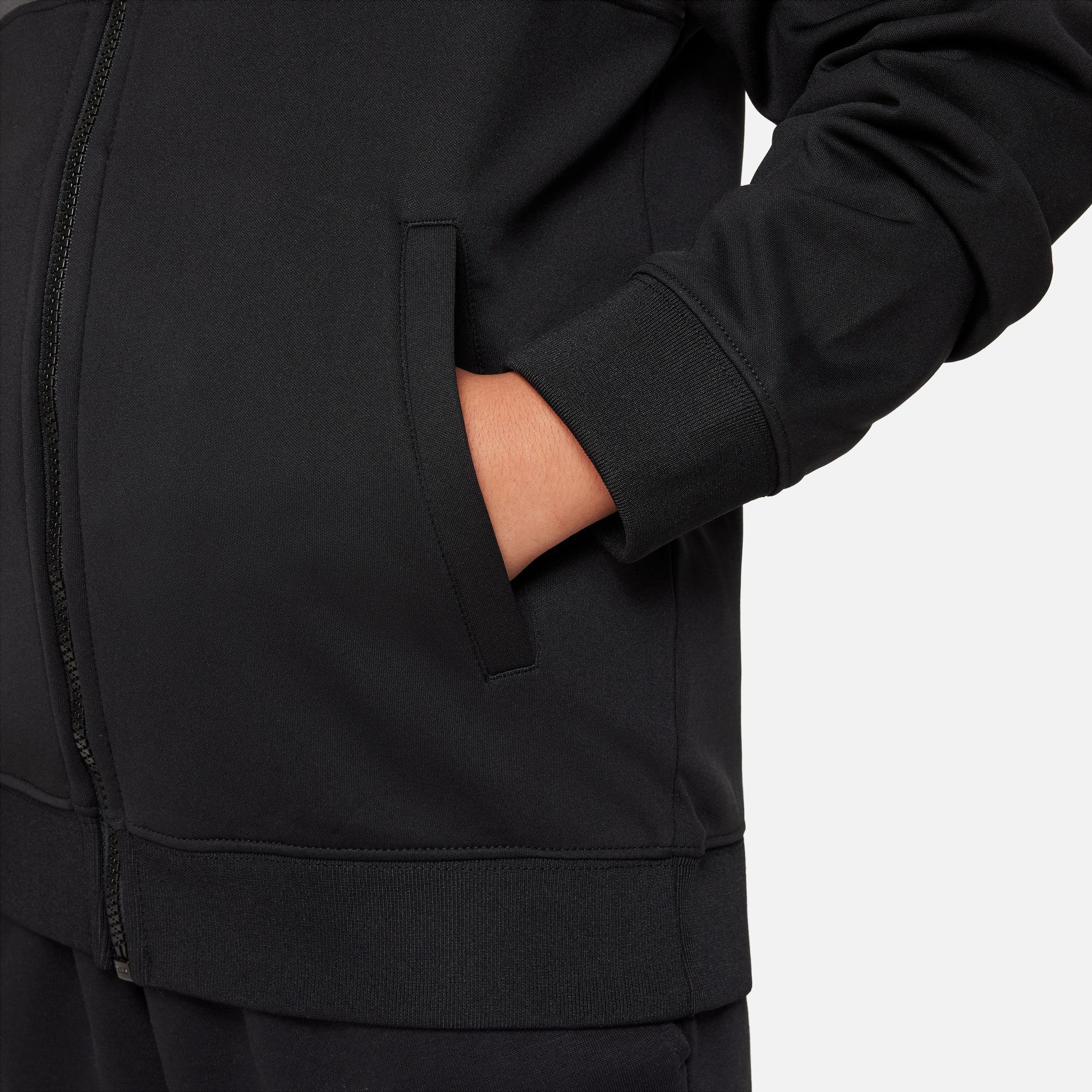 Nike Sportswear Air Hoodie Full Zip Çocuk Siyah Sweatshirt