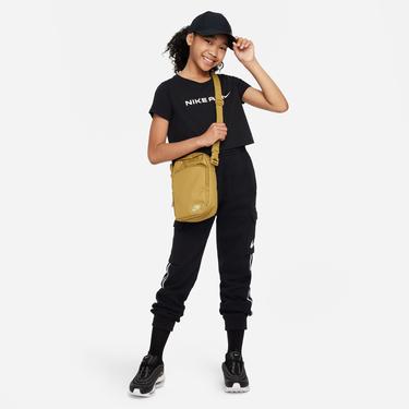  Nike Air Crop Çocuk Siyah T-Shirt