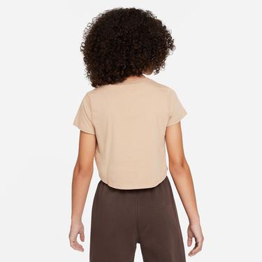  Nike Air Crop Çocuk Bej T-Shirt