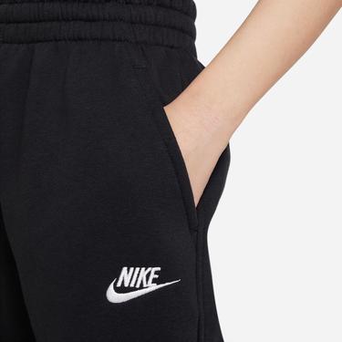  Nike Sportswear Club Fleece Loose Çocuk Siyah Eşofman Altı