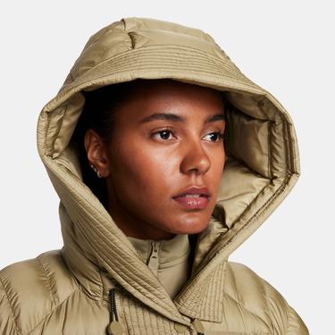  Nike Sportswear Swoosh Puffer PrimaLoft Kadın Haki Mont