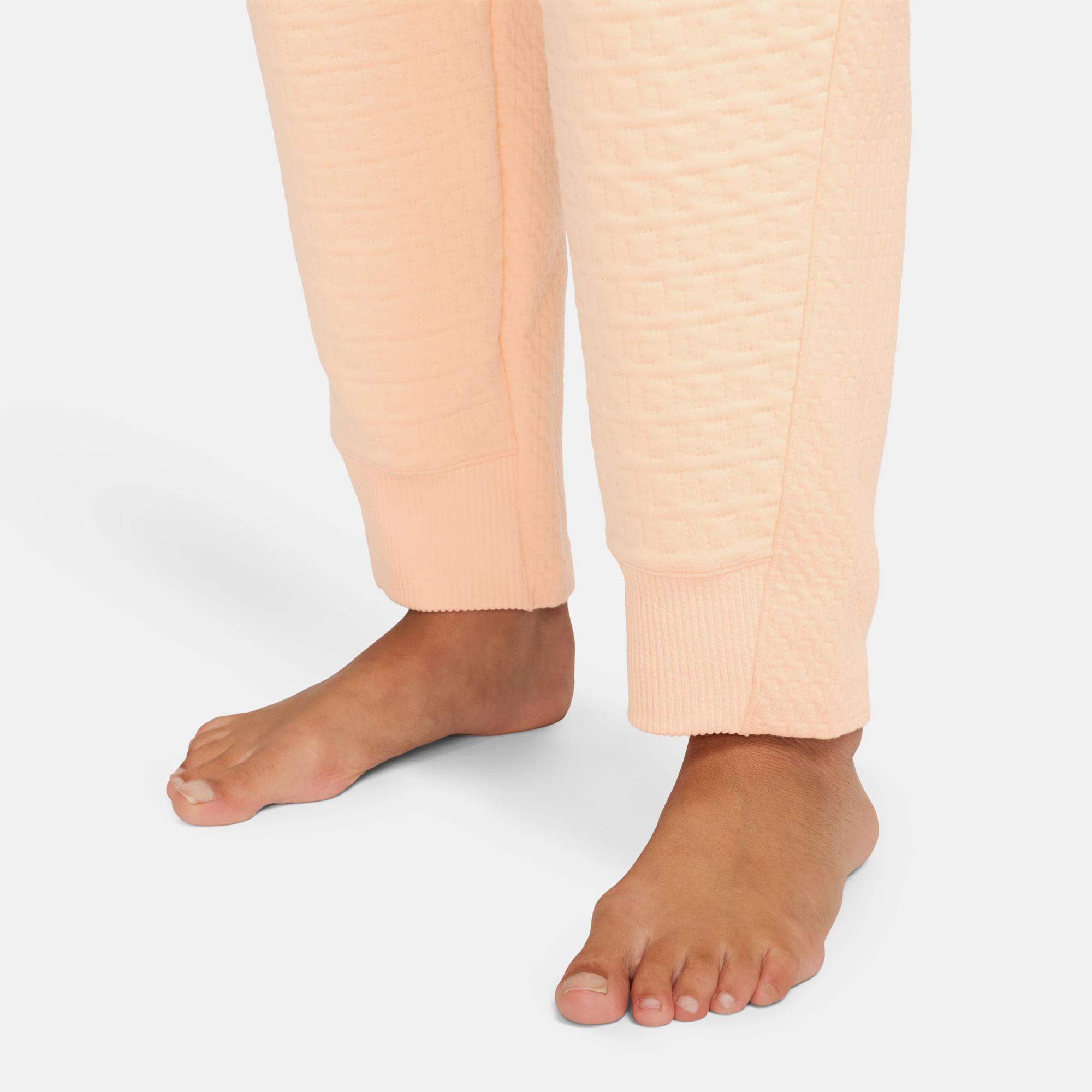 Nike Yoga Therma-Fit Adventure Fleece Kadın Turuncu Eşofman Altı