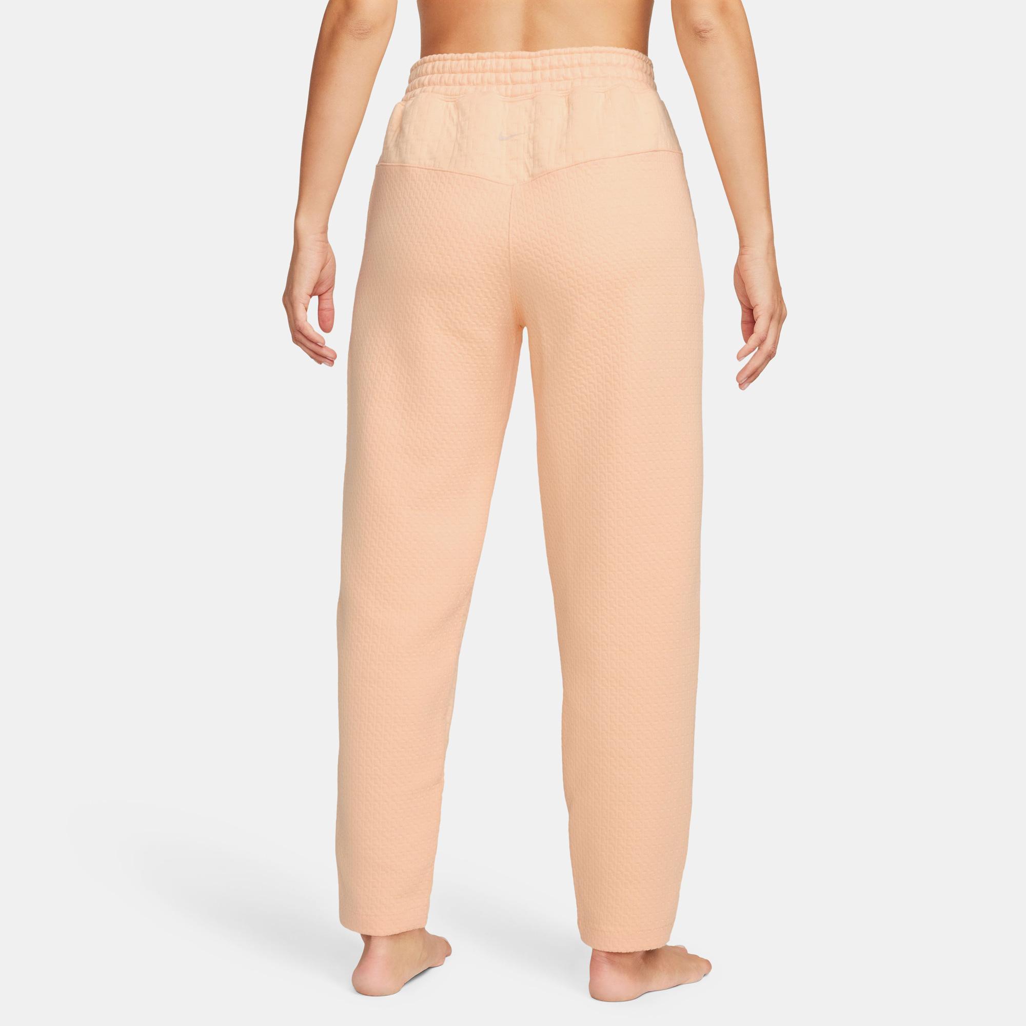 Nike Yoga Therma-Fit Adventure Fleece Kadın Turuncu Eşofman Altı