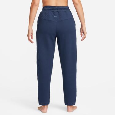  Nike Yoga Therma-FIT Adventure Fleece Kadın Lacivert Eşofman Altı