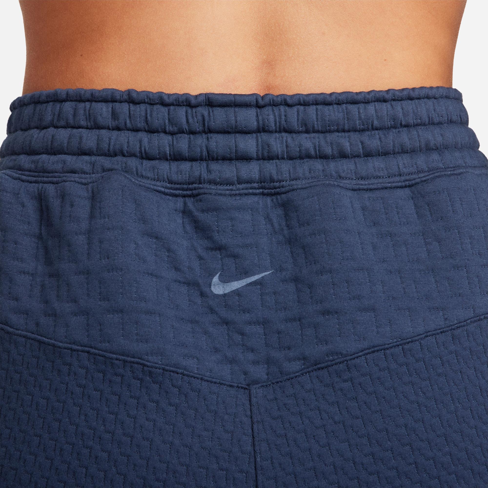 Nike Yoga Therma-FIT Adventure Fleece Kadın Lacivert Eşofman Altı